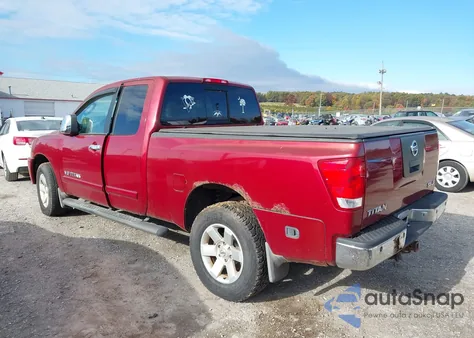 2006 Nissan Titan Le from USA, damaged, VIN 1N6BA06B36N510091